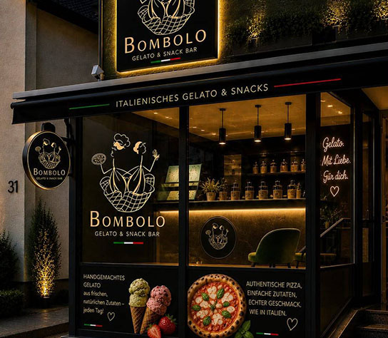 Frischer Salat bei Bombolo